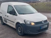 Usado VW Caddy 102 HP (75 kW) 2013 Branco Monovolume
