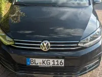 Gebraucht VW Touran Sound 150 PS (110 kW) 2017 Schwarz Van / Kleinbus