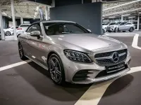 Gebraucht Mercedes C300 AMG 245 PS (180 kW) 2022 Silber / mojavesilber (metallic) Cabrio
