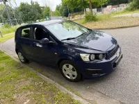 Gebraucht Chevrolet Aveo 86 PS (63 kW) 2014 Blau Kleinwagen