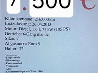 Gebraucht VW Touran Cross 105 PS (77 kW) 2013 Van / Kleinbus