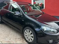 Gebraucht VW Golf VII Match 105 PS (77 kW) 2013 Schwarz Kombi