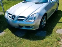 Gebraucht Mercedes SLK200 163 PS (119 kW) 2005 Silber Cabrio