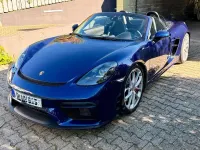 Gebraucht Porsche 718 Spyder 420 PS (308 kW) 2022 Blau Cabrio
