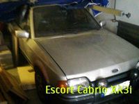 Gebraucht Ford Escort Cabriolet 90 PS (66 kW) 1988 Silber metallic Cabrio