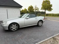 Gebraucht Mercedes SLK200 2001 Silber Cabrio