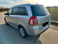 gebraucht Opel Zafira 1.6 CNG ecoFLEX*KLIMA*7 SITZER* TEILLEDER