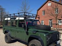 Gebraucht Land Rover Defender 122 PS (89 kW) 2000 Grün Van / Kleinbus