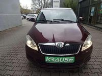 Gebraucht Skoda Fabia Ambition 60 PS (44 kW) 2011 Rot rosso brunello metallic Kleinwagen