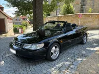 Gebraucht Saab 9-3 131 PS (96 kW) 1999 Schwarz Cabrio