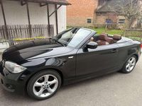 Gebraucht BMW 120 Cabriolet 177 PS (130 kW) 2013 Black sapphire metallic Cabrio