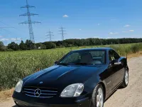 Gebraucht Mercedes SLK230 197 PS (144 kW) 2001 Schwarz Cabrio