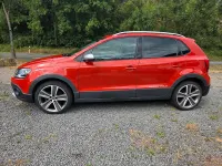Gebraucht VW Polo Cross 90 PS (66 kW) 2011 Rot Kleinwagen