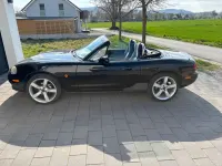 Usata Mazda MX5 110 CV (80 kW) 2001 Nero Cabrio