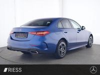 Gebraucht Mercedes C300e AMG 204 PS (150 kW) 2023 Metalliclack spektralblau Limousine