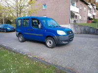 Gebraucht Fiat Doblò Dynamic 75 PS (55 kW) 2011 Blau Van / Kleinbus