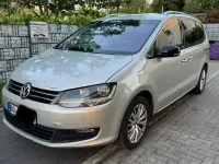 Gebraucht VW Sharan Style 140 PS (102 kW) 2012 Silber Van / Kleinbus