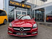 Gebraucht Mercedes SLK200 AMG line 184 PS (135 kW) 2014 Hyacinthrot met (metallic) Cabrio