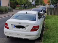 Gebraucht Mercedes C180 AMG Edition 1 156 PS (114 kW) 2011 Weiß Coupé