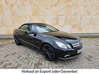 Gebraucht Mercedes E250 204 PS (150 kW) 2010 Schwarz Cabrio