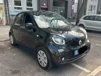 Usata Smart ForFour Prime 71 CV (52 kW) 2015 Nero Utilitaria