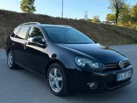 Gebraucht VW Golf VI 105 PS (77 kW) 2011 Schwarz Kleinwagen