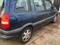 Gebraucht Opel Zafira 101 PS (74 kW) 2002 Blau Van / Kleinbus