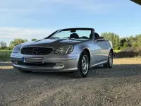 Gebraucht Mercedes SLK200 163 PS (119 kW) 2000 Silber Cabrio