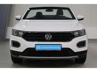 Gebraucht VW T-Roc Cabriolet Active 150 PS (110 kW) 2021 Weiß Cabrio