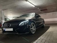 Gebraucht Mercedes C200 AMG line 184 PS (135 kW) 2016 Schwarz Coupé