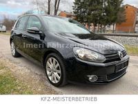 Gebraucht VW Golf VI Highline 122 PS (89 kW) 2009 Schwarz Kleinwagen
