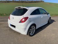 Gebraucht Opel Corsa OPC 95 PS (69 kW) 2010 Weiß Kleinwagen