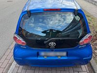 Gebraucht Toyota Aygo 2009 Blau Kleinwagen
