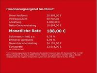 Neu Kia Stonic Vision 79 PS (58 kW) 2026 Blau (denimblau metallic) SUV