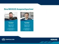 Gebraucht Maxus eDeliver 3 2023 Weiss Van