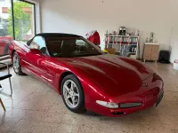 Gebraucht Corvette C5 344 PS (253 kW) 2002 Rot Cabrio