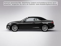 Gebraucht Audi A5 Cabriolet S-Line 204 PS (150 kW) 2023 Schwarz (mythosschwarz metallic) Cabrio