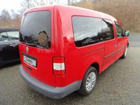 Gebraucht VW Caddy Maxi 105 PS (77 kW) 2008 Rot Van / Kleinbus