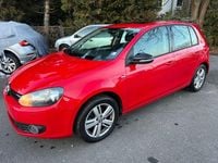 Gebraucht VW Golf VII Match 122 PS (89 kW) 2012 Rot Limousine