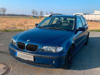 gebraucht BMW 330 E46 xd 330d Touring, Automatik, Topas-Blau (364), M57D30