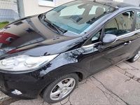 Gebraucht Ford Fiesta Titanium 82 PS (60 kW) 2011 Schwarz Kleinwagen