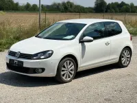 Gebraucht VW Golf VI Team 160 PS (117 kW) 2011 Weiß Kleinwagen