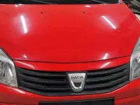 Gebraucht Dacia Sandero 75 PS (55 kW) 2009 Rot Kleinwagen