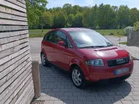 Gebraucht Audi A2 75 PS (55 kW) 2003 Rot Kleinwagen