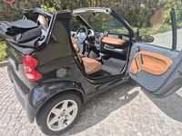 Gebraucht Smart ForTwo Cabrio 61 PS (44 kW) 2004 Schwarz Cabrio