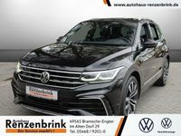 Gebraucht VW Tiguan R-line 150 PS (110 kW) 2022 Schwarz (deep black perleffekt) SUV