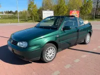 Gebraucht VW Golf Cabriolet 75 PS (55 kW) 1998 Grün Cabrio