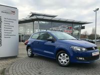 Gebraucht VW Polo Trendline 60 PS (44 kW) 2013 Meerblau Kleinwagen