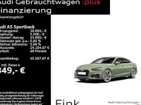 Gebraucht Audi A5 Sportback Comfort 286 PS (210 kW) 2022 Distriktgrün metallic Kleinwagen