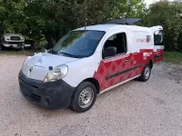 Gebraucht Renault Kangoo 68 PS (50 kW) 2010 Weiß Van / Kleinbus
